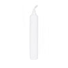 17mm White Pyramid Candles 18 pcs