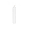 14mm White Pyramid Candles 50 pcs