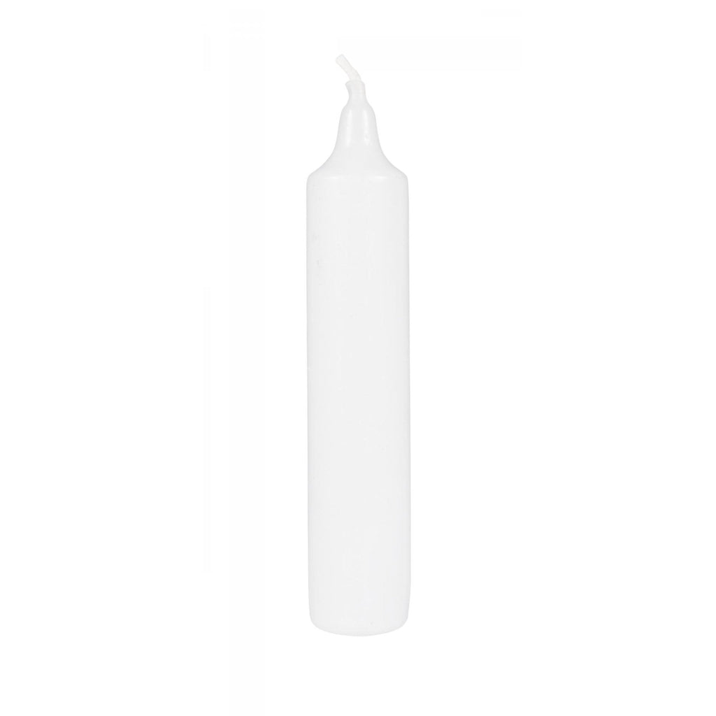 20.5mm White Candles 4 pcs