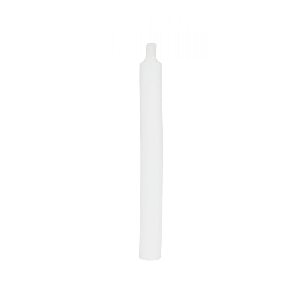 7.5mm White Candles 40 pcs