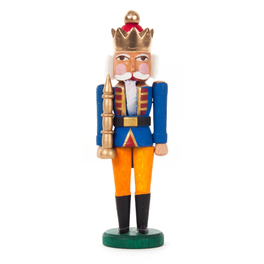 Blue and Orange King Nutcracker