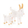 White Goats 2 pcs