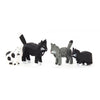 Cats 4 pcs