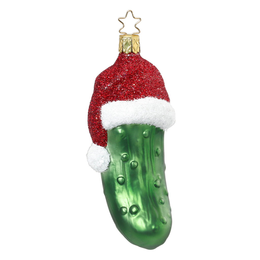 Santa Hat Pickle 12cm