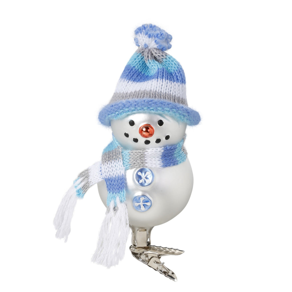 Snowman with Toque 11cm