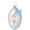 Baby Boy Footprint 8cm