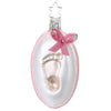 Baby Girl Footprint 8cm