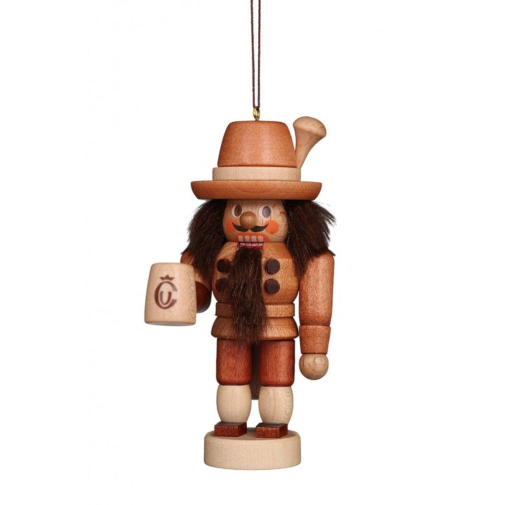 Natural Bavarian Nutcracker Ornament