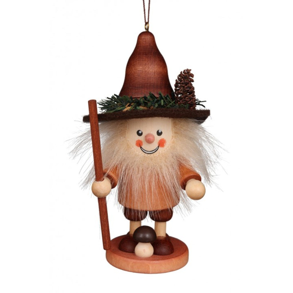 Natural Wood Dwarf Ornament