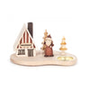 Santa and House Smoker Tealight Holder