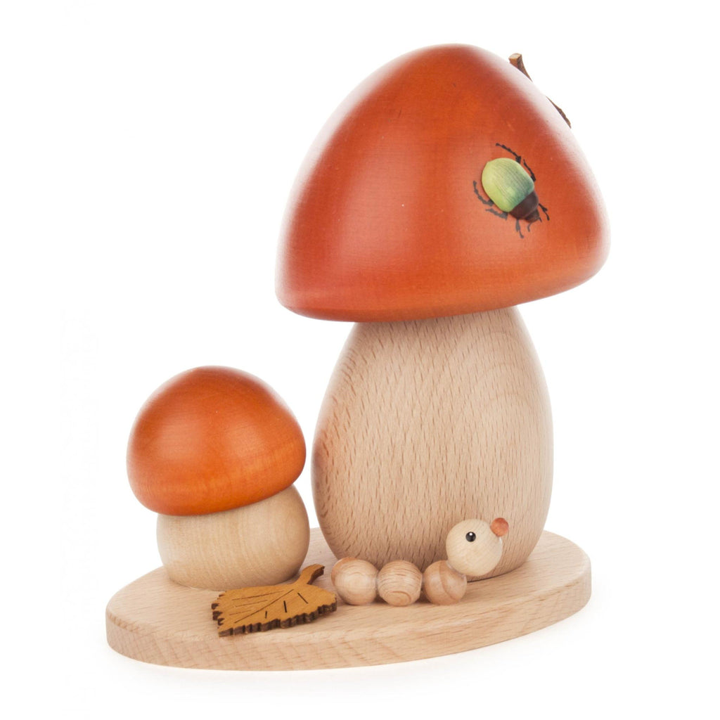 Orange Mushroom Smoker