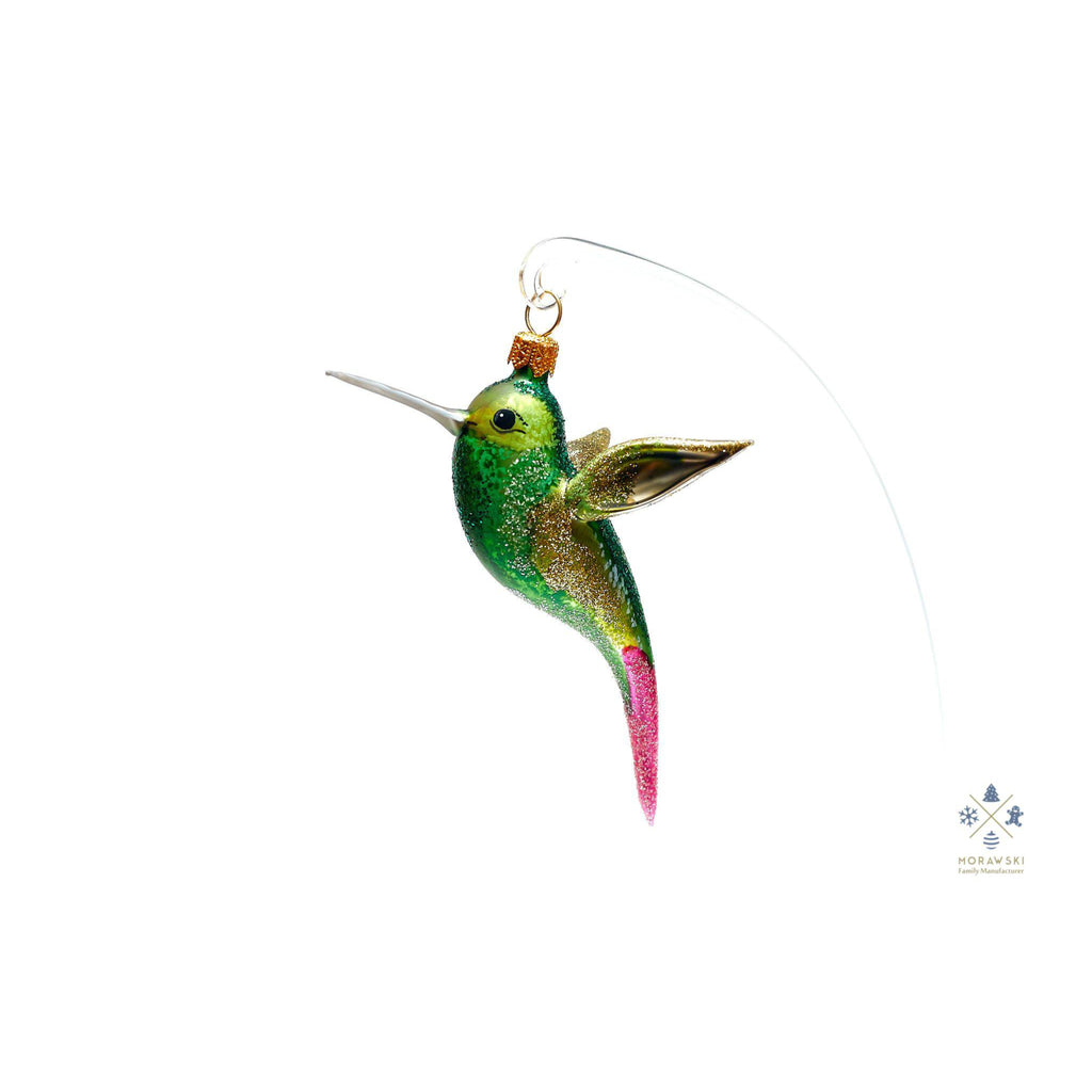 Green Pink Hummingbird 11cm