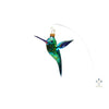 Blue Green Hummingbird 11cm