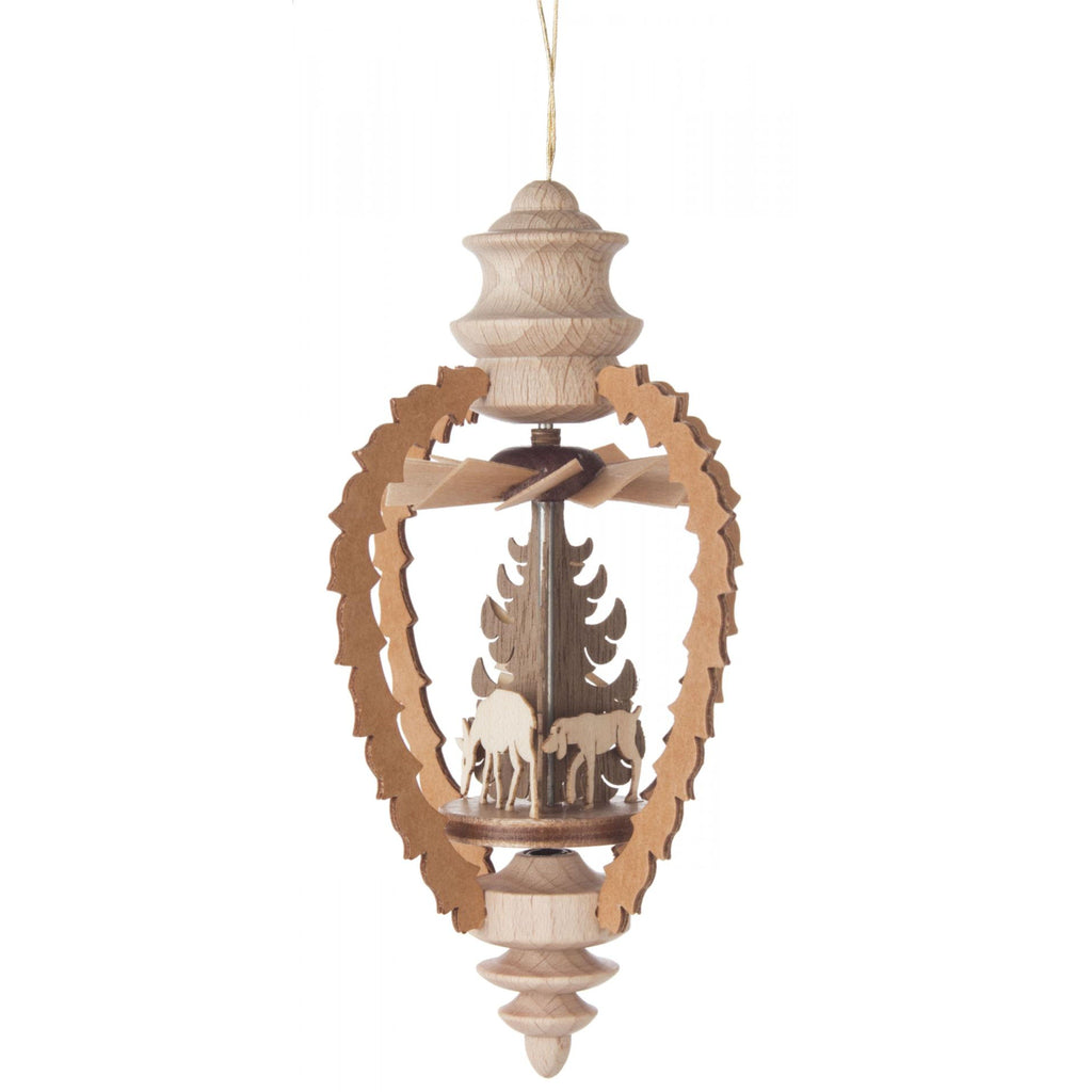 Forest Motif Hanging Thermal Pyramid