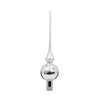 Shiny Silver Stary Tree Topper 7cm & 30c