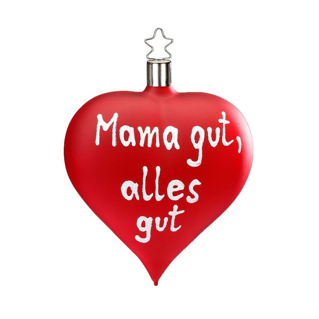 Mama Gut Alles Gut Heart 10cm