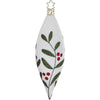 Christmas Leaf Ellipse 15cm