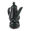 Green Coffee Pot Smoker